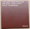 Gạch gốm mikado ĐN 40x40 men socola